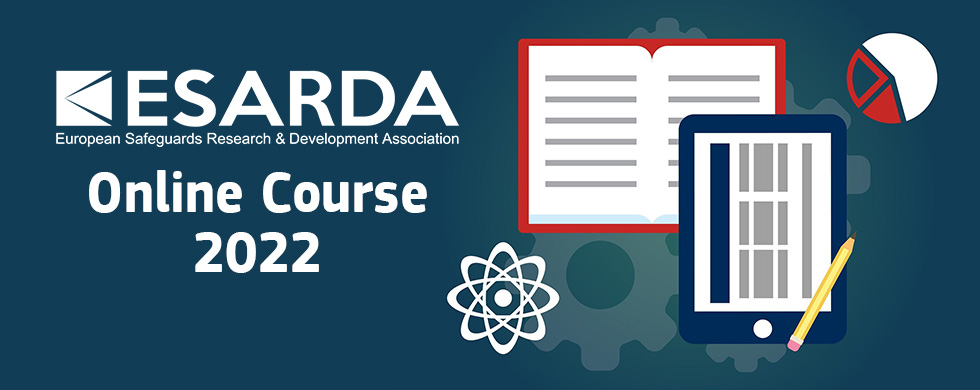 ESARDA Course 2022 banner