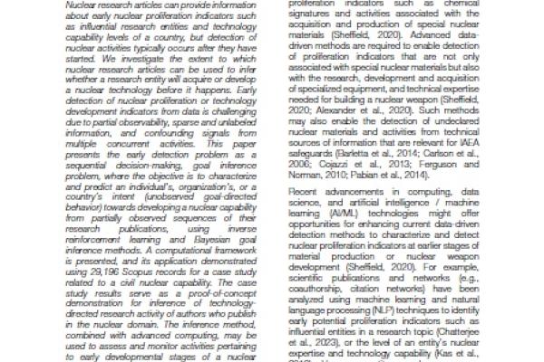 ESARDA Bulletin 66 Thomas article THMB